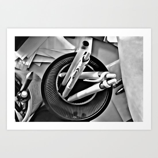 pens Art Print