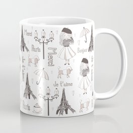 Paris Girl Coffee Mug