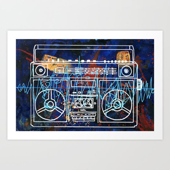 Malicious Melody Art Print