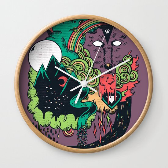 Leader of the Pack Wall Clock