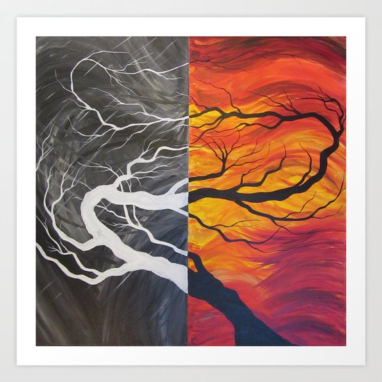 Firemass Art Print