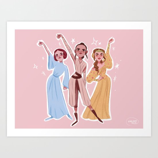 Work! (The Schuywalkers) Art Print