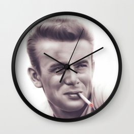 Movie Star Portrait Wall Clock