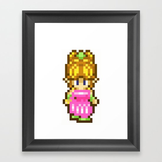 Secret of Mana Girl Framed Art Print