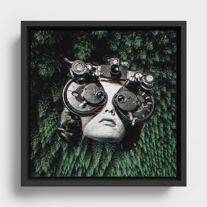 Forest Vision Framed Canvas