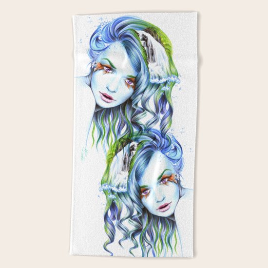 Water Beach Towel