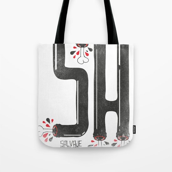 SALVAJEANIMAL headless IV Tote Bag