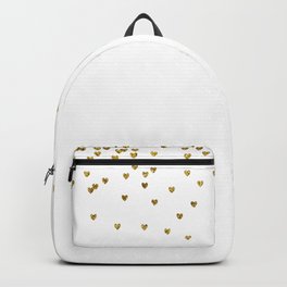 Gold Hearts Backpack