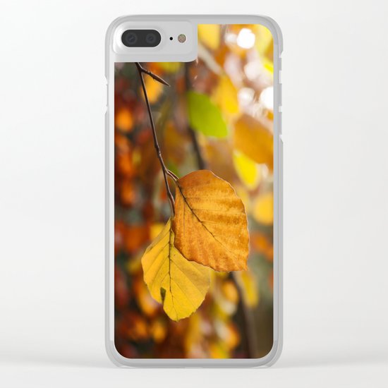 Indian Summer Clear iPhone Case