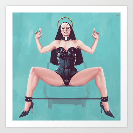 The Seer Art Print