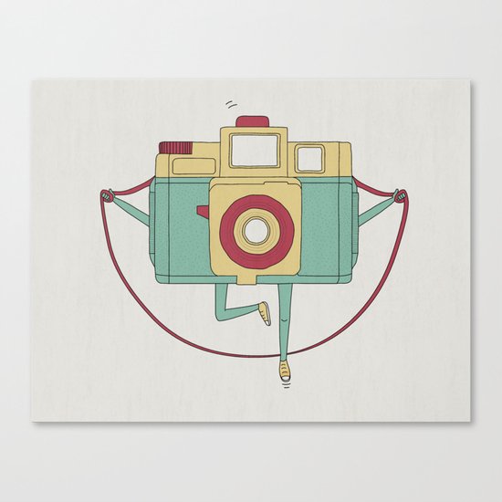 1, 2, 3, click! Canvas Print