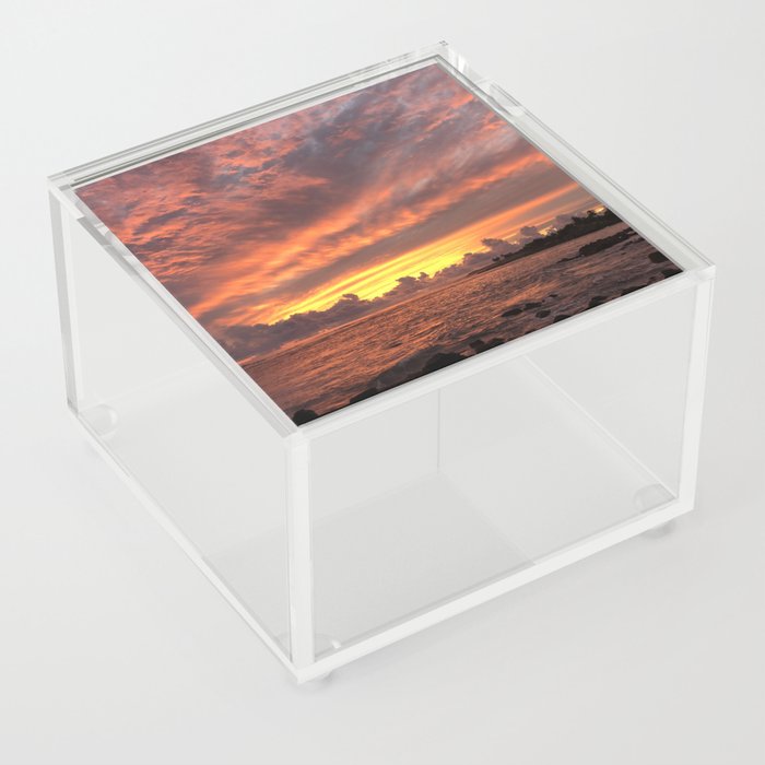 Poipu Sunset 1 Acrylic Box