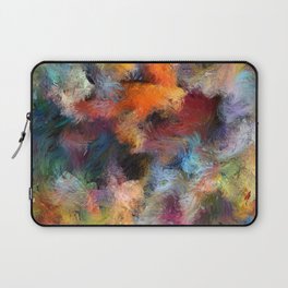 Colorful Brushstrokes Laptop Sleeve