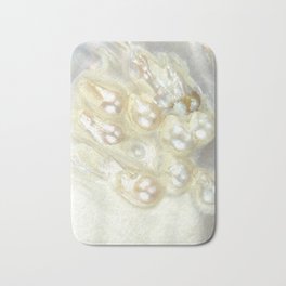 Shimmery Pearly Abalone Shell Bath Mat