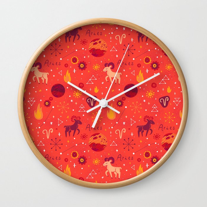 Aries Wall Clock