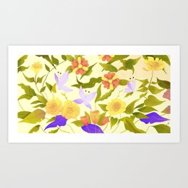 Floral Bloom Art Print