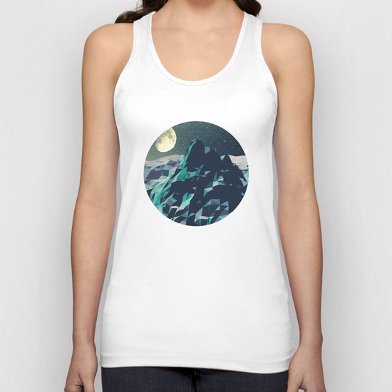 Night Mountains No. 2 Unisex Tank Top