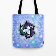 DOLPHINS CIRCLE Tote Bag