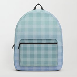 Checkered gingham stripes Backpack