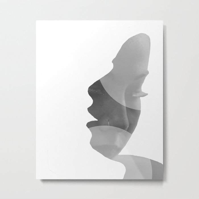 Two-Faced Metal Print
