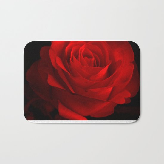 Red Rose Bath Mat