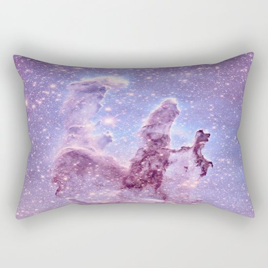 Subtle Space : Pillars of Creation Nebula Rectangular Pillow