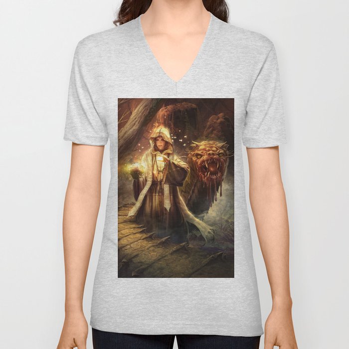 Wizard queen  V Neck T Shirt