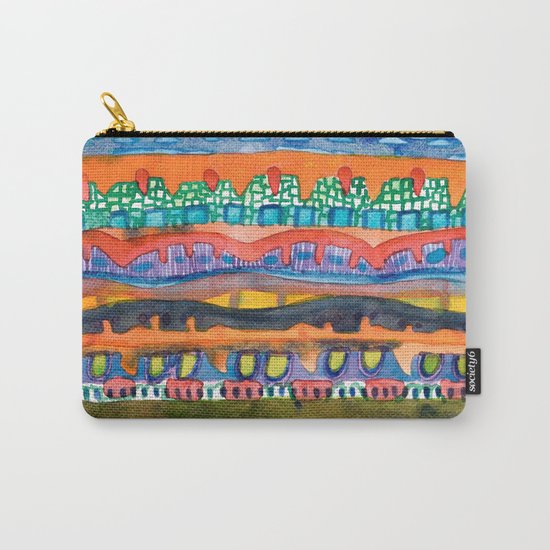 City On The Edge Of The Desert Carry-All Pouch