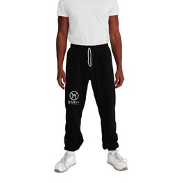 HA White Logo Transparent Sweatpants