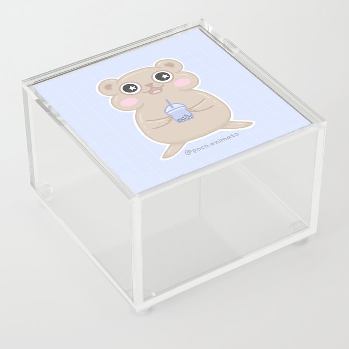 Boba Hamster Acrylic Box