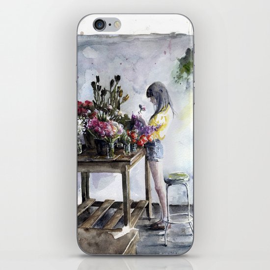 green care iPhone Skin