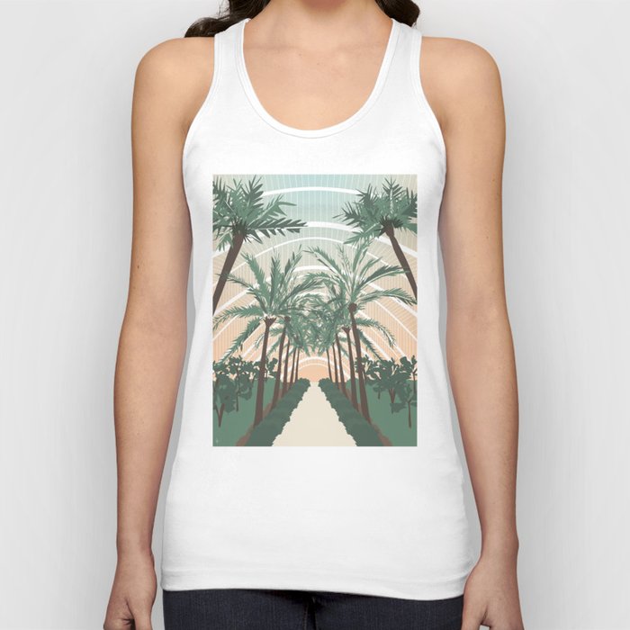 Palm Trees in Valencia, Spain Tank Top