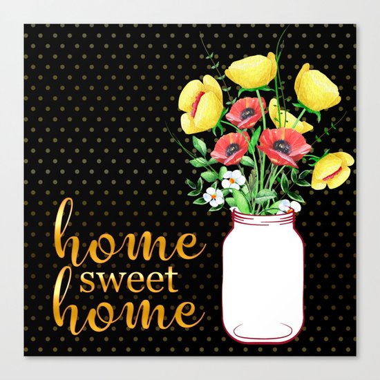 Mason Jar #3 Canvas Print