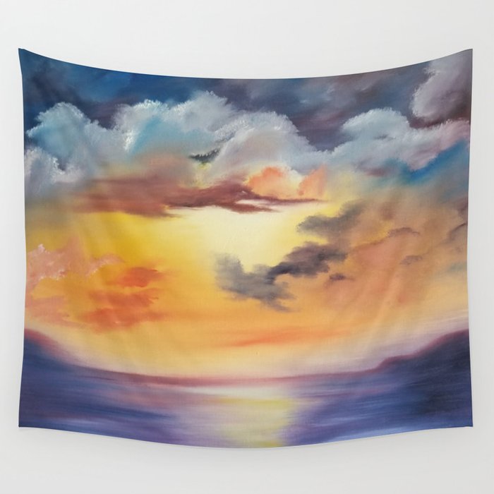 Cloud Dreaming Skyscape Ocean Sunset Purple Sunset Clouds