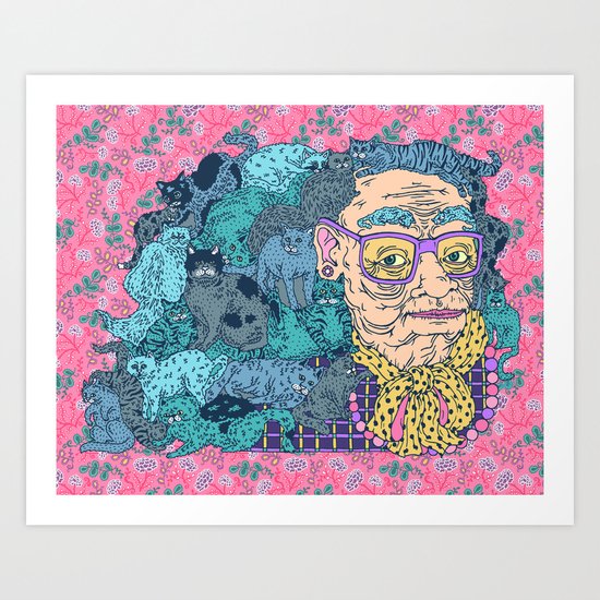 Beatrice Art Print