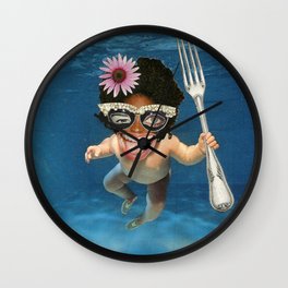 Fear the Trident Wall Clock