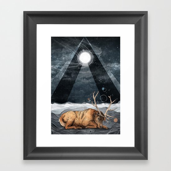The Unsleeping Dream Framed Art Print