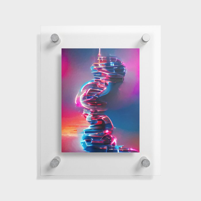 D.N.A Project Floating Acrylic Print