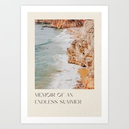 endless . summer / summer coast xlii / sagres, portugal Art Print