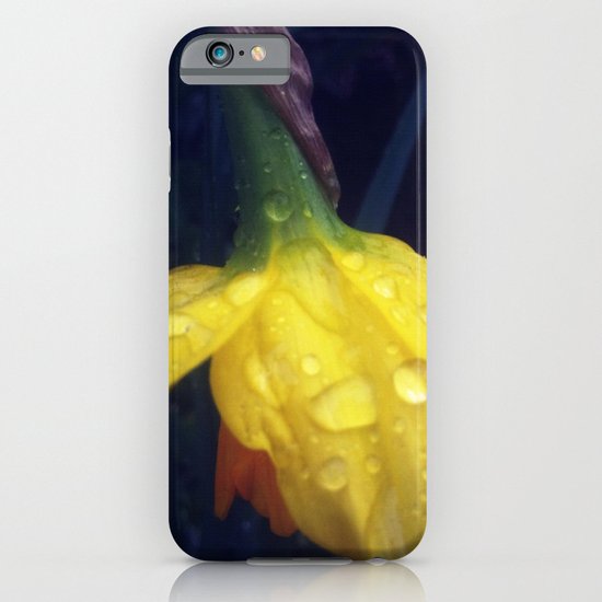 Drops on Daffodil iPhone & iPod Case