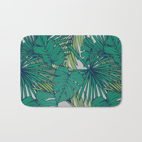 Palm veil Bath Mat