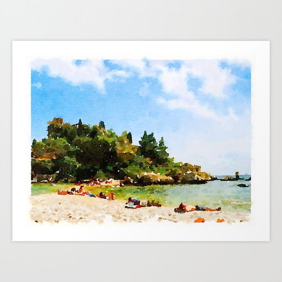 Sicilian Paradise Art Print