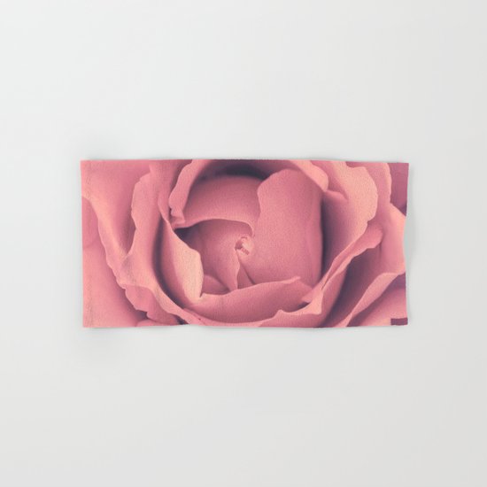 Pink Rose´s heart - roses Hand & Bath Towel