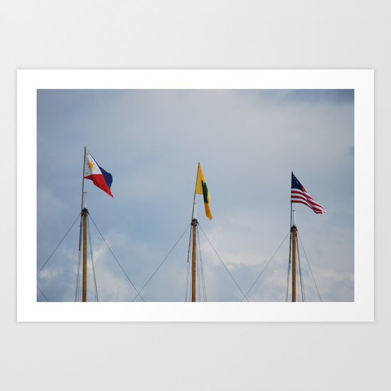 flags Art Print