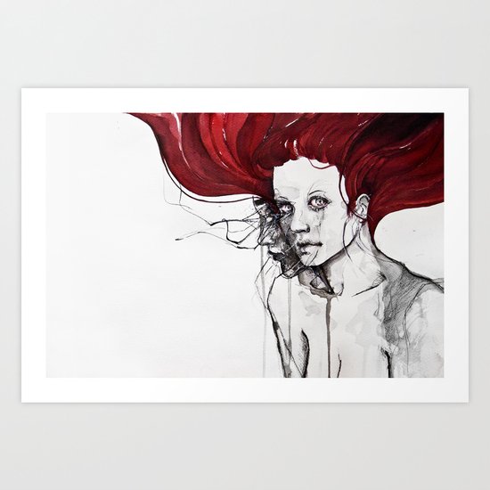 in the flesh Art Print