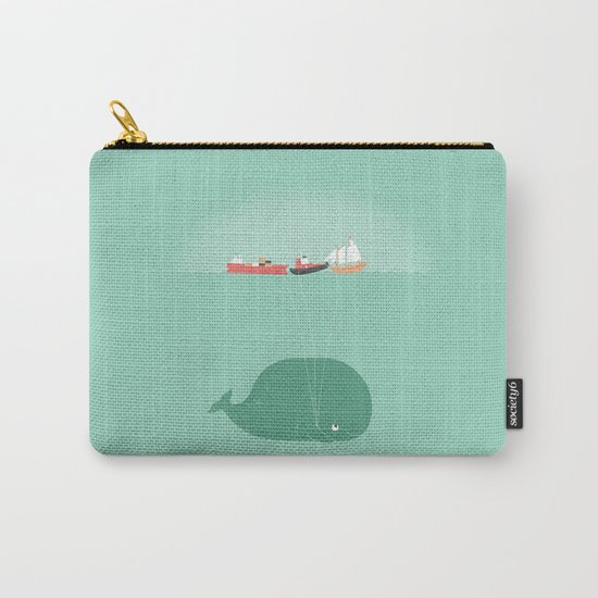 Whale Balloons Carry-All Pouch