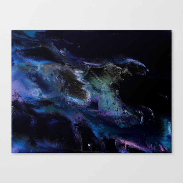 Noisewave1 Canvas Print