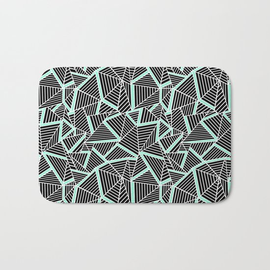 Ab 2 Repeat Mint Bath Mat