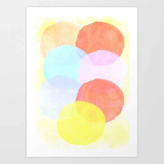 Circles Art Print