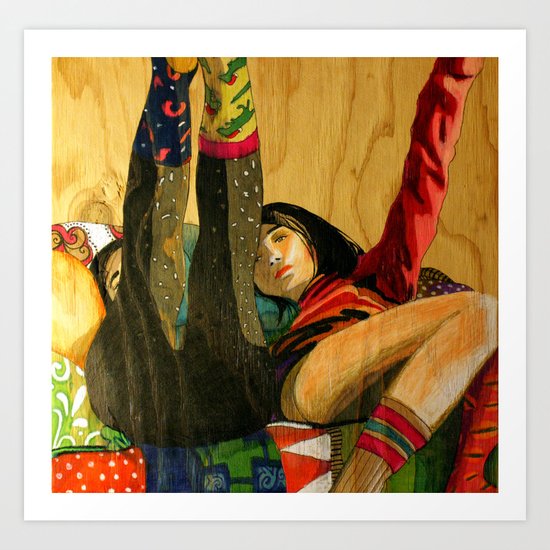 Reach Art Print